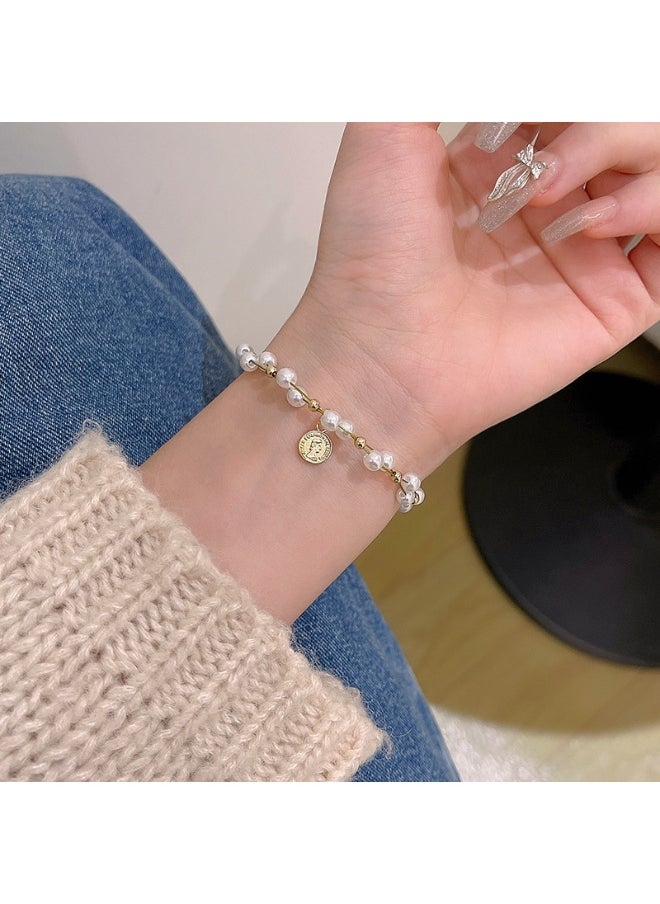 Generic Pearl Bracelet for Women – Luxury Style with Artistic Charm, Elegant Trendy Accessory for Daily Wear & Gifting  - Image 3