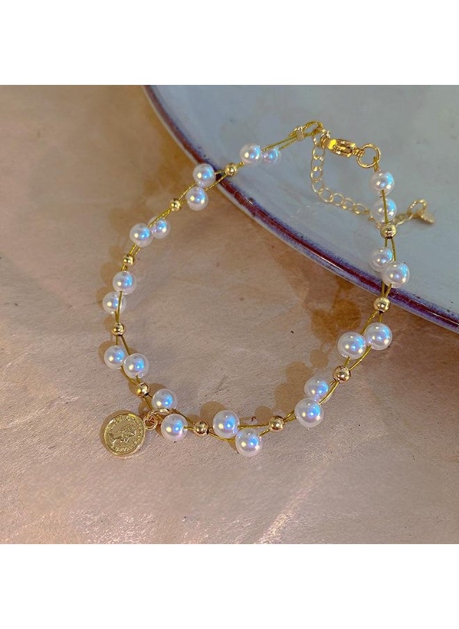 Generic Pearl Bracelet for Women – Luxury Style with Artistic Charm, Elegant Trendy Accessory for Daily Wear & Gifting  - Image 5
