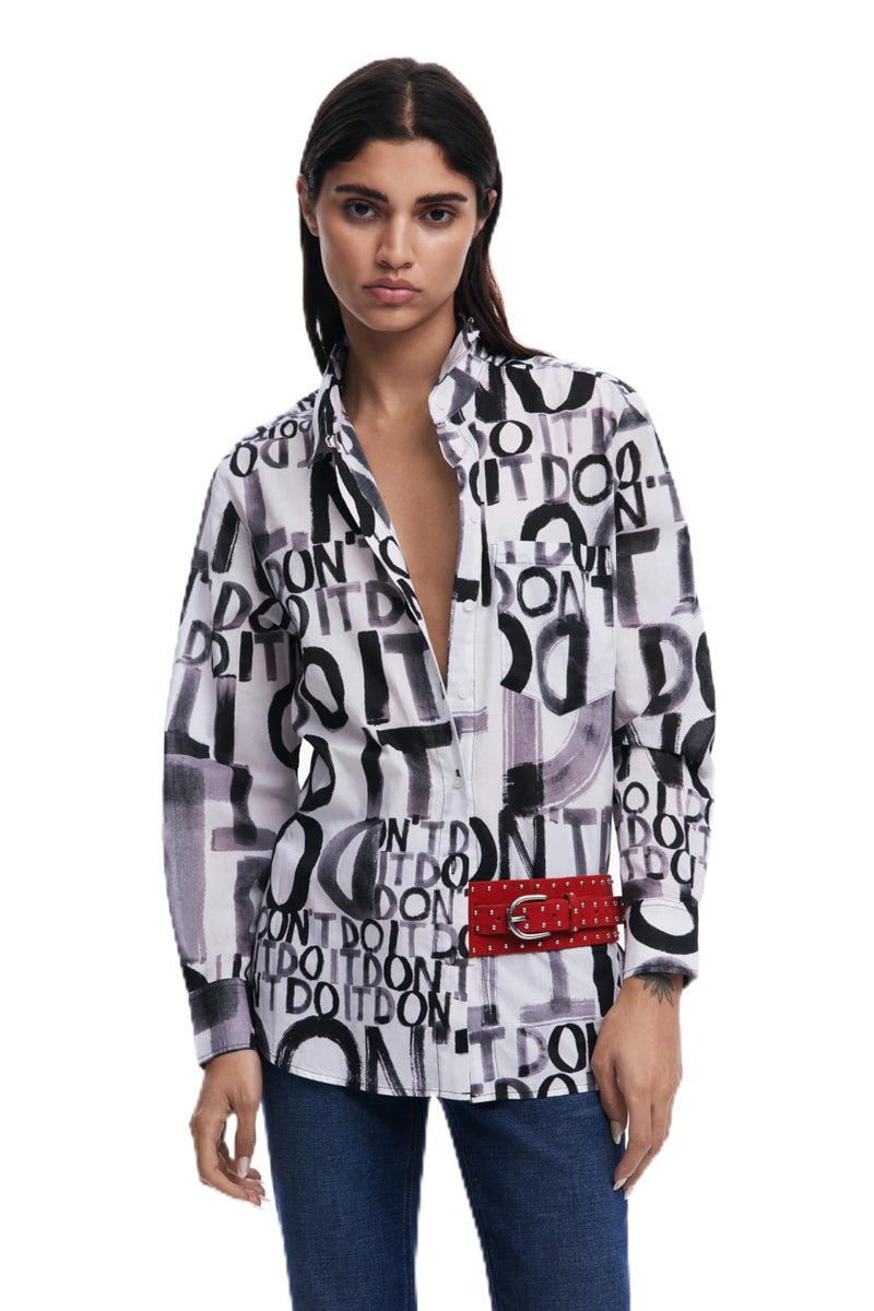 Desigual Woman CAM_DEMÉTER, Black, XL - Image 5