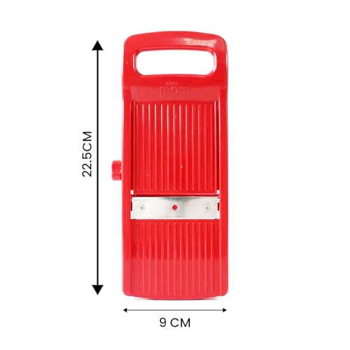 SUPERMOM Kitchen Accessories Items for Home 1 Pc – Vegetable Slicer, Multipurpose Slicer for Effortless Cutting, Chopping & Slicing of Vegetables & Fruits, Durable, Sharp Blades, Easy to Use & Clean - Image 2