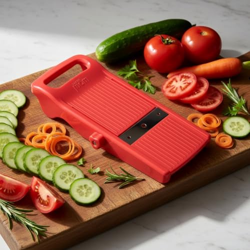 SUPERMOM Kitchen Accessories Items for Home 1 Pc – Vegetable Slicer, Multipurpose Slicer for Effortless Cutting, Chopping & Slicing of Vegetables & Fruits, Durable, Sharp Blades, Easy to Use & Clean - Image 3