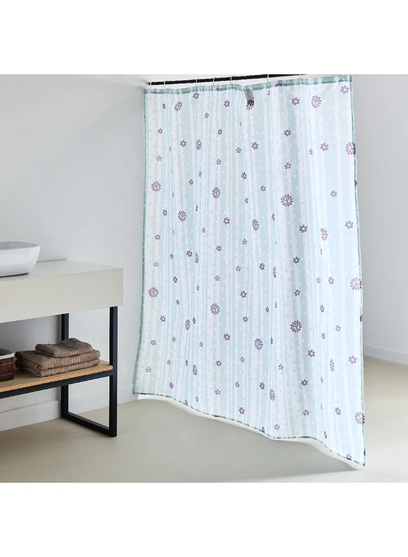 Home Box Ivy Meadows 90 GSM Gemini Shower Curtain 180 x 180 cm