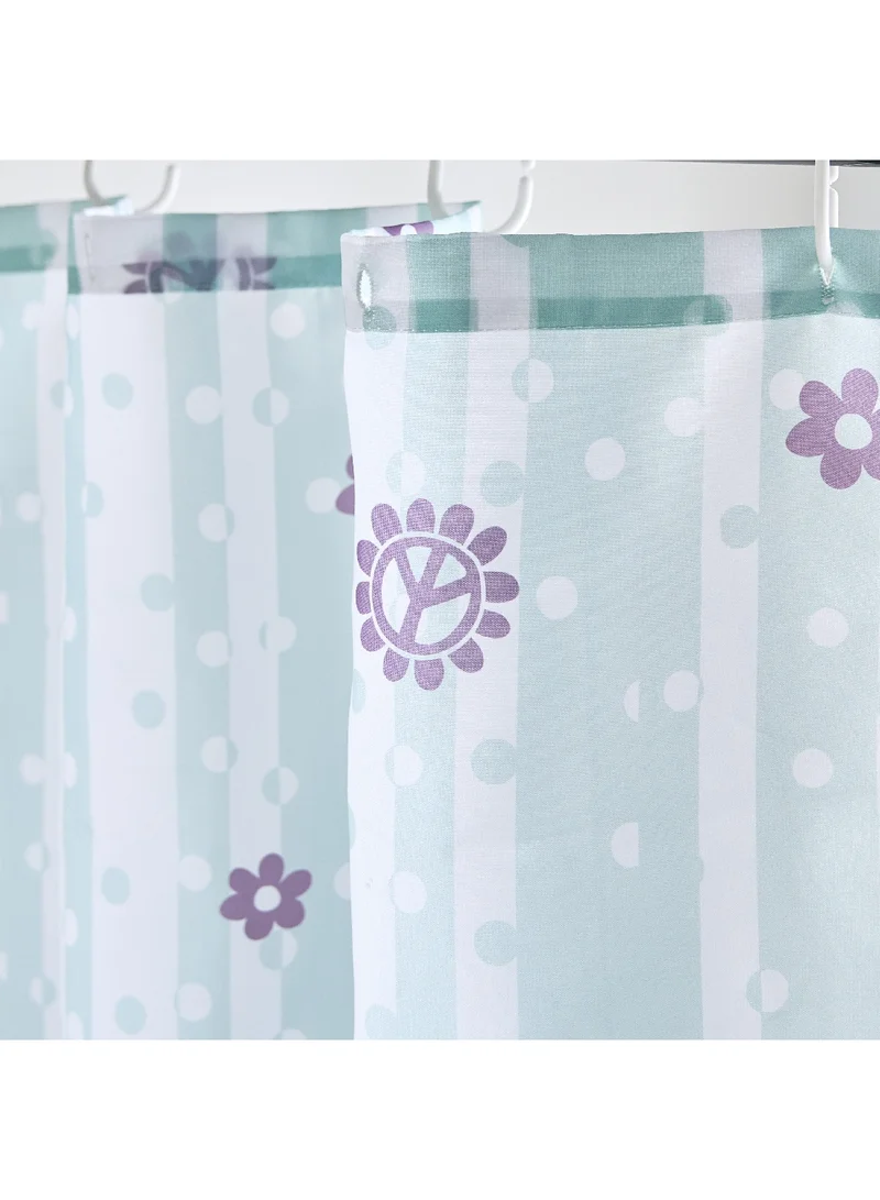 Home Box Ivy Meadows 90 GSM Gemini Shower Curtain 180 x 180 cm