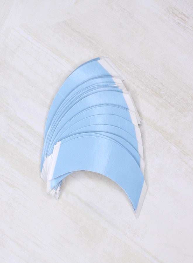 AASA Hair Wigs Line Front Lace Double Sided Tape for Hair Patch and Toupee- 36 Pieces (Front Lace Tape Blue) - Image 1