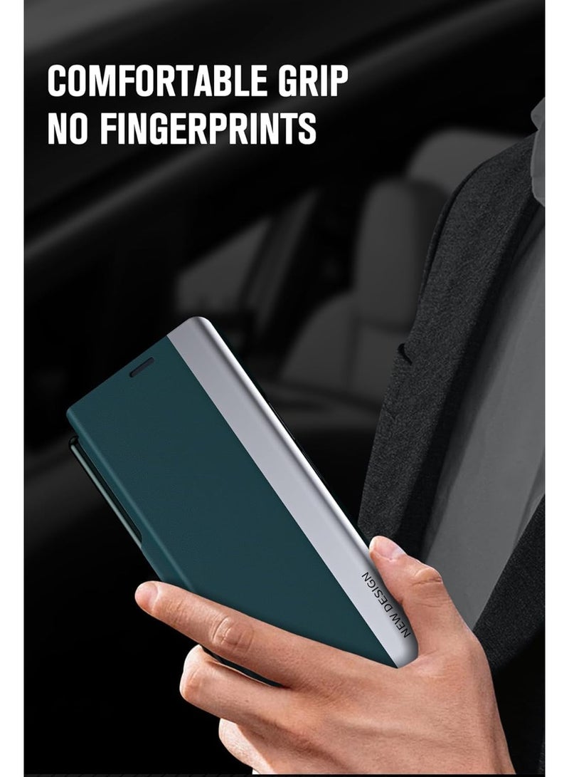 general Compatible with Galaxy Z Fold 7 2025 Phone Case with Pen Slot and Capacitive Pen, Full Body Protective Cover Flip PU Leather [Kickstand Feature] - Image 4