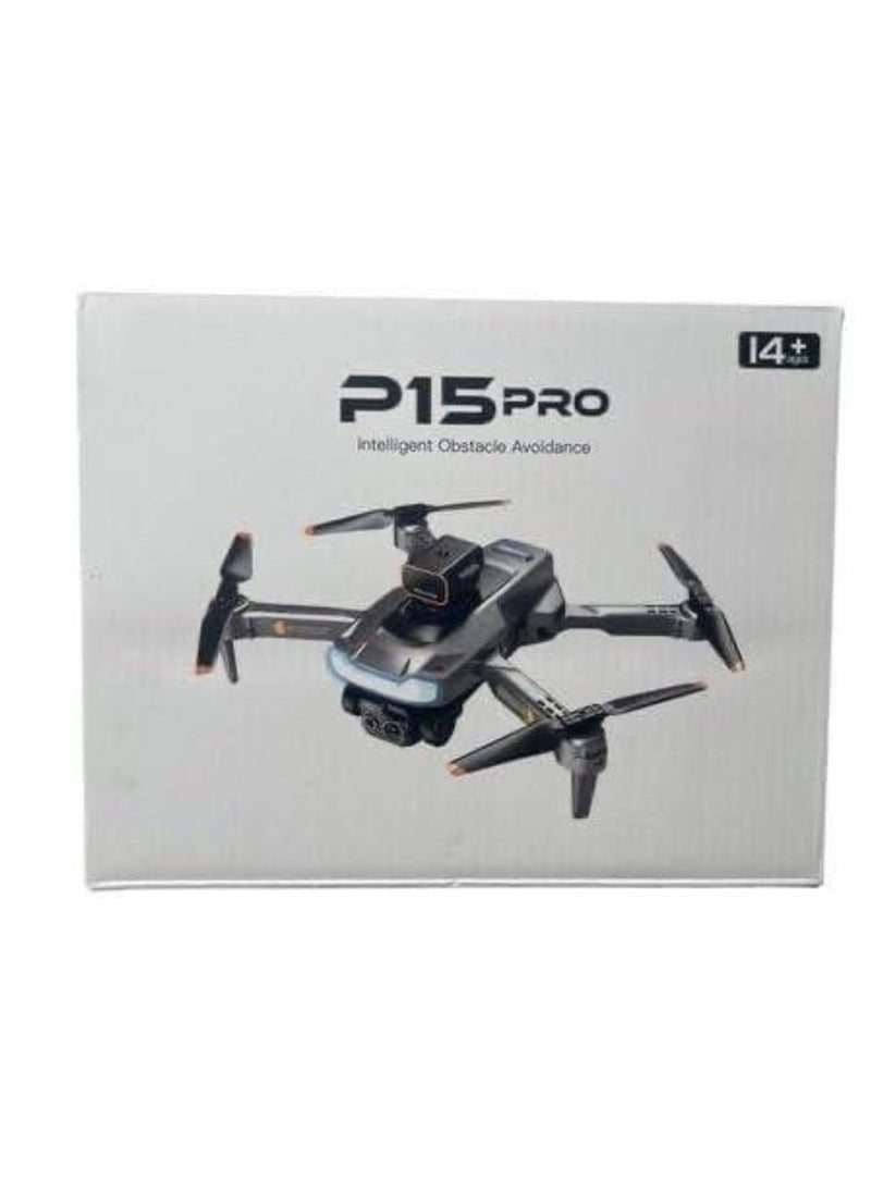 ELTRAZONE P15 Pro Drone with 1080P HD Camera – WiFi FPV Live Streaming, Smart Flight Features, Gesture & Voice Control, 360° Aerial Stunts, Foldable Design, Long Battery Life – Ideal for Beginners & Outdoor Adventures  - Image 3