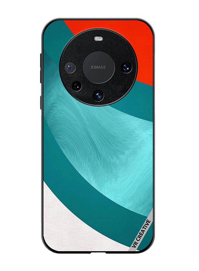 VR CREATIVE Protective Case Cover For Huawei Mate 60 Pro Plus Abstract Layers Design Multicolour - Image 1