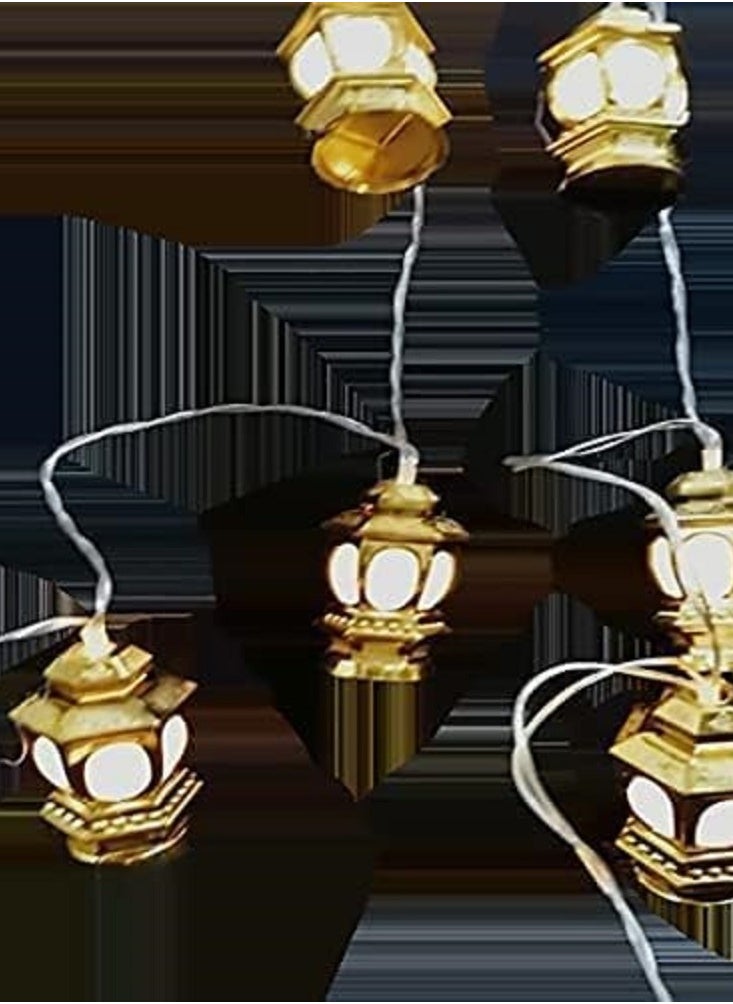 Generic - Ramadan decor - Decorative lamp string in the shape of Ramadan lantern - Image 1