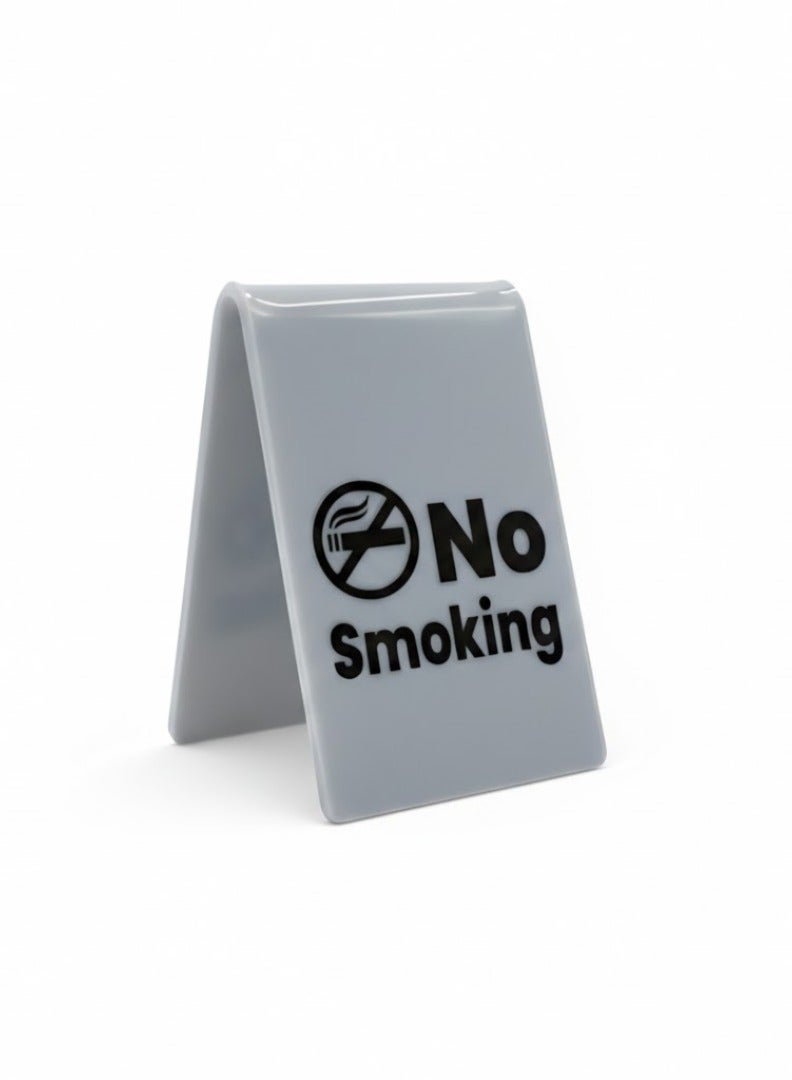 Arab Land Solutions Acrylic No Smoking Table Signs (2-Pack) - Image 2