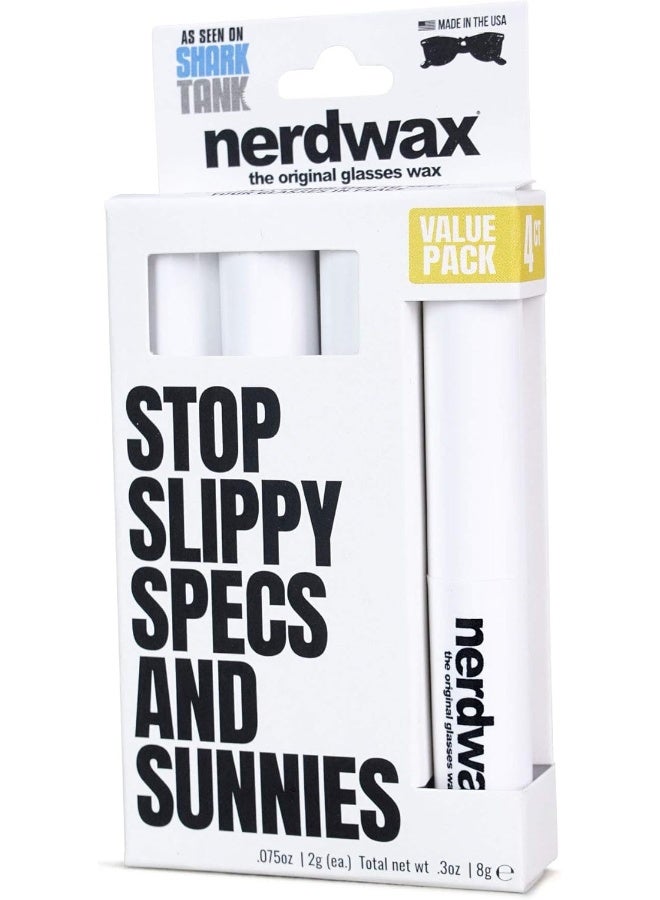 Nerdwax Glasses Wax | Stop Sliding Glasses | Anti-Slip Eyewear Retainer | As Seen On Shark Tank - Image 4
