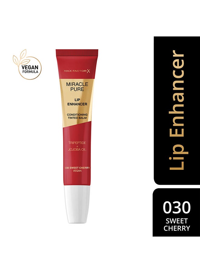Max Factor Miracle Pure Lip Enhancer Hydrating Lip Balm - 030 - Sweet Cherry - Image 2