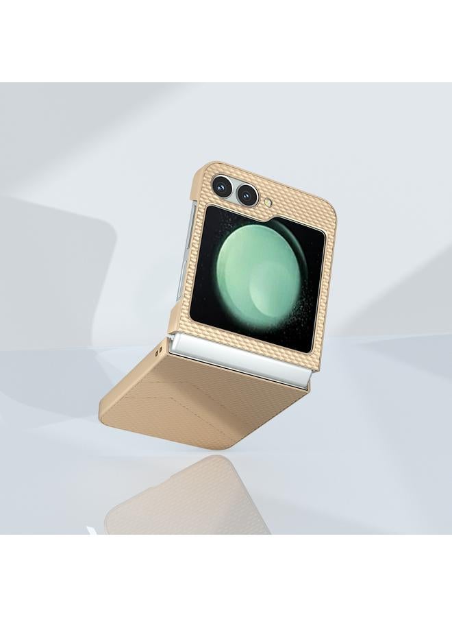 S-TOP Case For Samsung Galaxy Z Flip6 5G Wave Pattern Matte PC Phone Case - Image 5