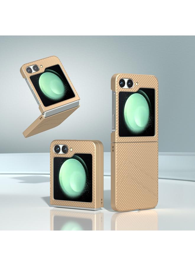 S-TOP Case For Samsung Galaxy Z Flip6 5G Wave Pattern Matte PC Phone Case - Image 2