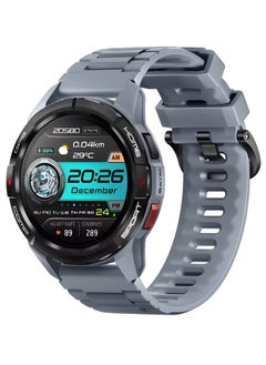 Mibro GS Active Smartwatch 1.3 Inch AMOLED Display GPS Global Positioning System 10 Axis Motion Senor Seek Beats Seek Beats Exercise Algorithm 24-Hour Health Management Dual Strap (Gray)  - Image 1