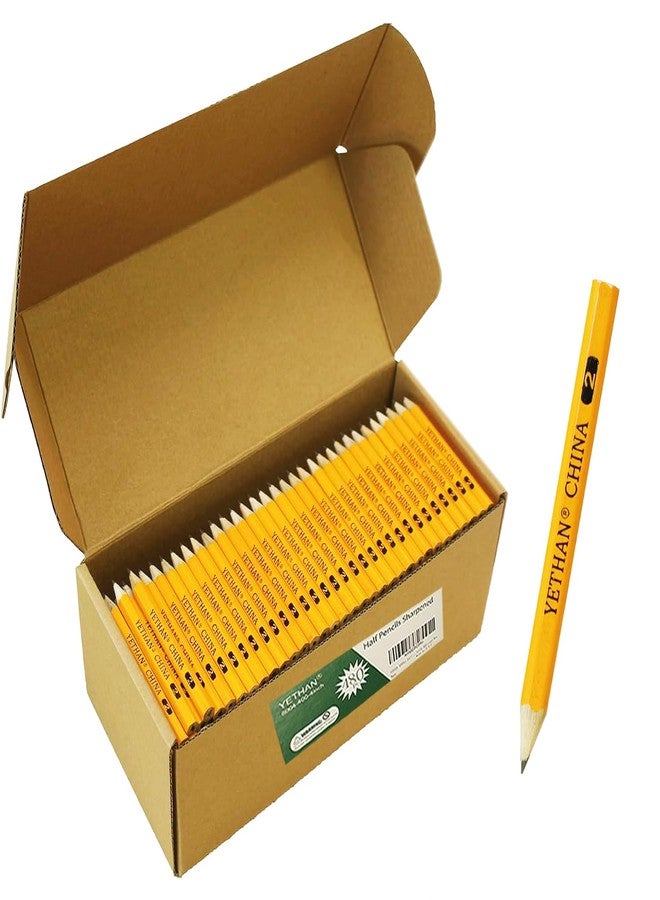YETHAN Golf Pencils, Half Pencil, 3.5" Mini Pencils, #2 HB Hexagon, Pre-sharpened, Back to school, 480 count. - Image 1