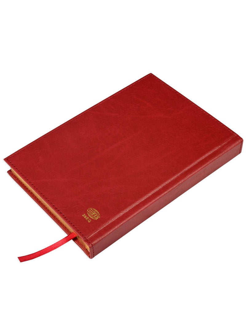 FIS FIS Golden A5 Diary 2025 (English) Maroon - FSDI26EG25MR  - Image 4