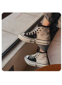 CONVERSE CONVERSE New Thick Sole Versatile Comfortable Anti Slip Wear Resistant Canvas Shoes  - Image 2