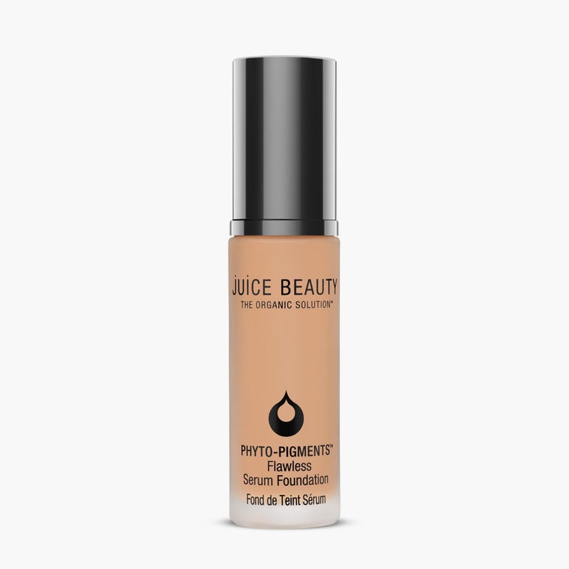 Juice Beauty Phyto-Pigments Flawless Serum Foundation - 14 Sand - 30 mL - Medium-to-Full, Long-Lasting Coverage - Reduces Look of Wrinkles + Pores - Vegan, Cruelty Free - Image 1