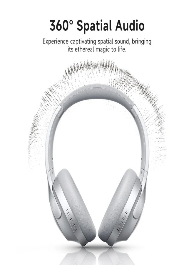 Picun ANC-05MAX Wireless Headphones – 48dB ANC Noise Cancelling, 3D Spatial Audio, Bluetooth 5.4, 100H Battery, ENC Mic, Foldable, Hi-Res Audio, App Control , Black - Image 2