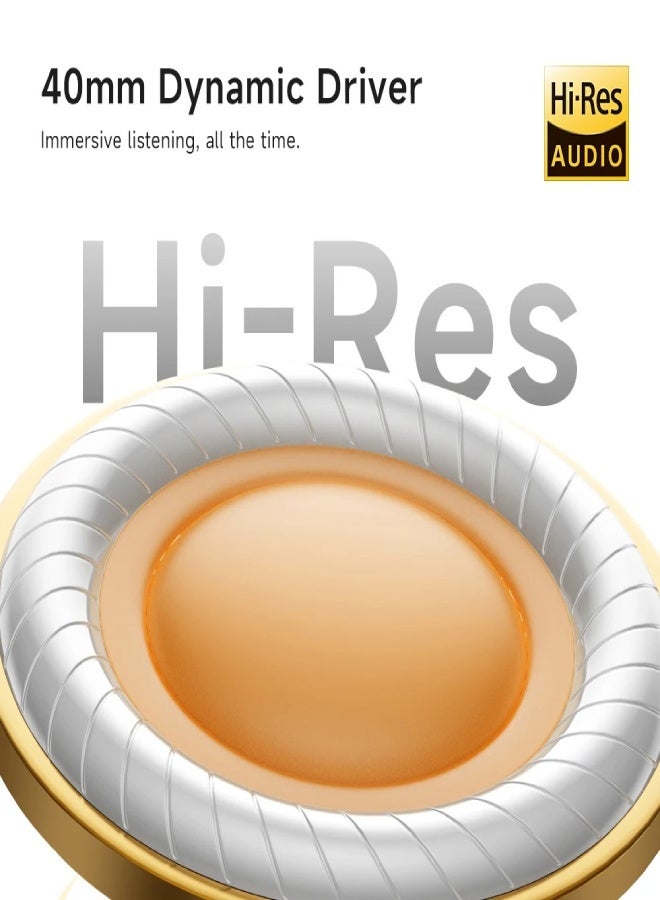 Picun ANC-05MAX Wireless Headphones – 48dB ANC Noise Cancelling, 3D Spatial Audio, Bluetooth 5.4, 100H Battery, ENC Mic, Foldable, Hi-Res Audio, App Control , Black - Image 3