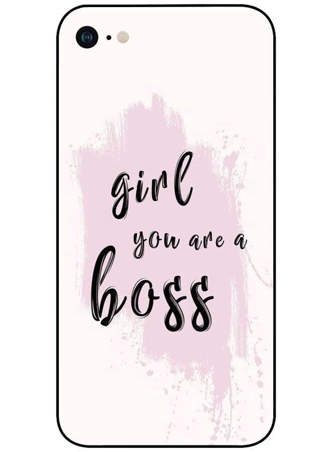 EYE CATCH iPhone 8 Protective Case Cover Smart Protective Series for iPhone 8 Girl You Are A Boss Copy - Image 1