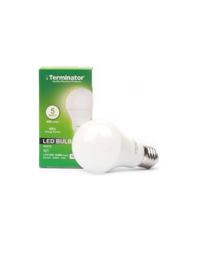 Terminator 5W LED Day Light E27 - Image 3