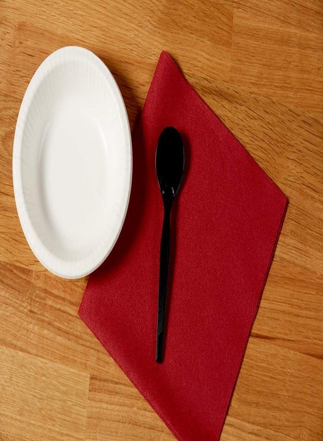 Georgia-Pacific Dixie 5.75" Heavy-Weight Polystyrene Plastic Spoons By GP PRO, Black, 1000 Count, SH517 - Image 2