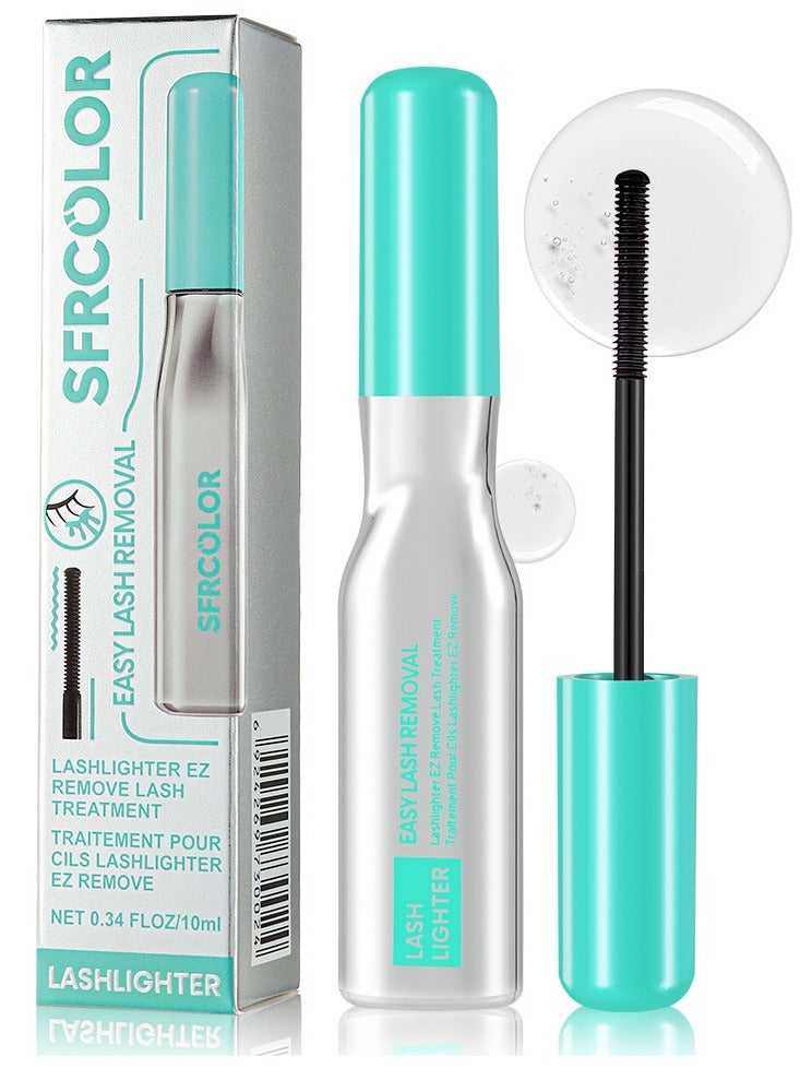 S.F.R COLOR SFRCOLOR Lash Extension Remover Gel 10ml with Mascara Brush Wand, Gentle Fast Acting Eyelash Glue Remover Fluid, Easy EZ Lash Removal Treatment for Fake & DIY Cluster Lashes. - Image 1