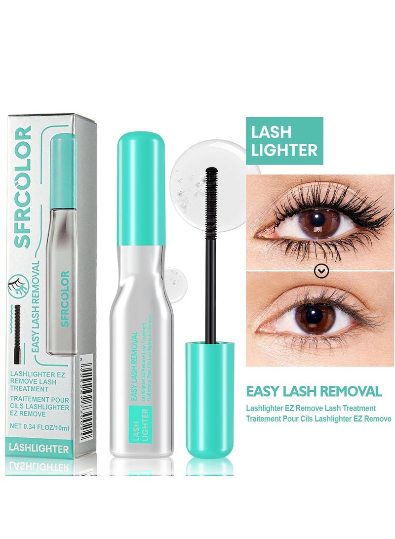 S.F.R COLOR SFRCOLOR Lash Extension Remover Gel 10ml with Mascara Brush Wand, Gentle Fast Acting Eyelash Glue Remover Fluid, Easy EZ Lash Removal Treatment for Fake & DIY Cluster Lashes. - Image 2