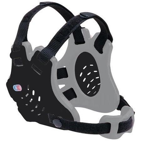 Cliff Keen Tornado Wrestling Headgear - COLOR: Black/Silver/Black - Image 2