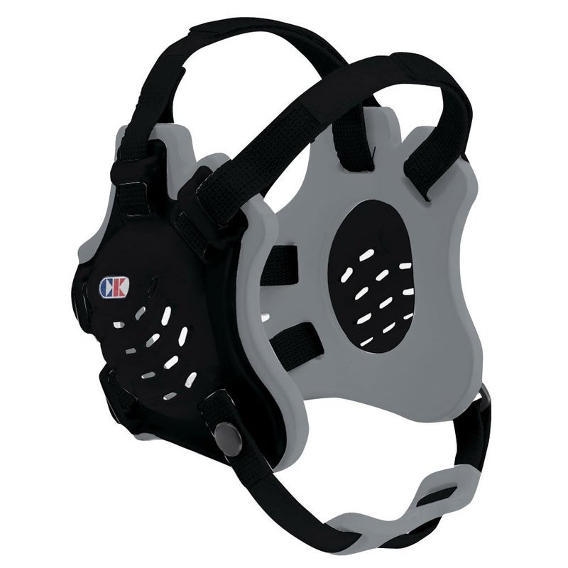 Cliff Keen Tornado Wrestling Headgear - COLOR: Black/Silver/Black - Image 1