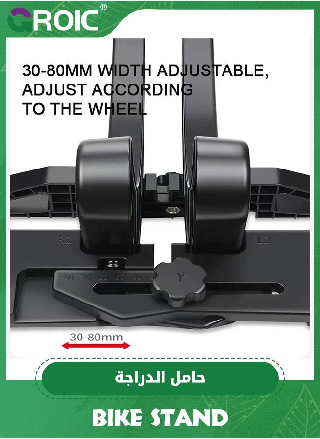GROIC Bike Parking Stand,Bike Stand Indoor Bike Stand Floor Bicycle Rack,Display Stand Bike Storage Rack,Bicycle Parking Rack, Portable Bike Storage Stand  - Image 5