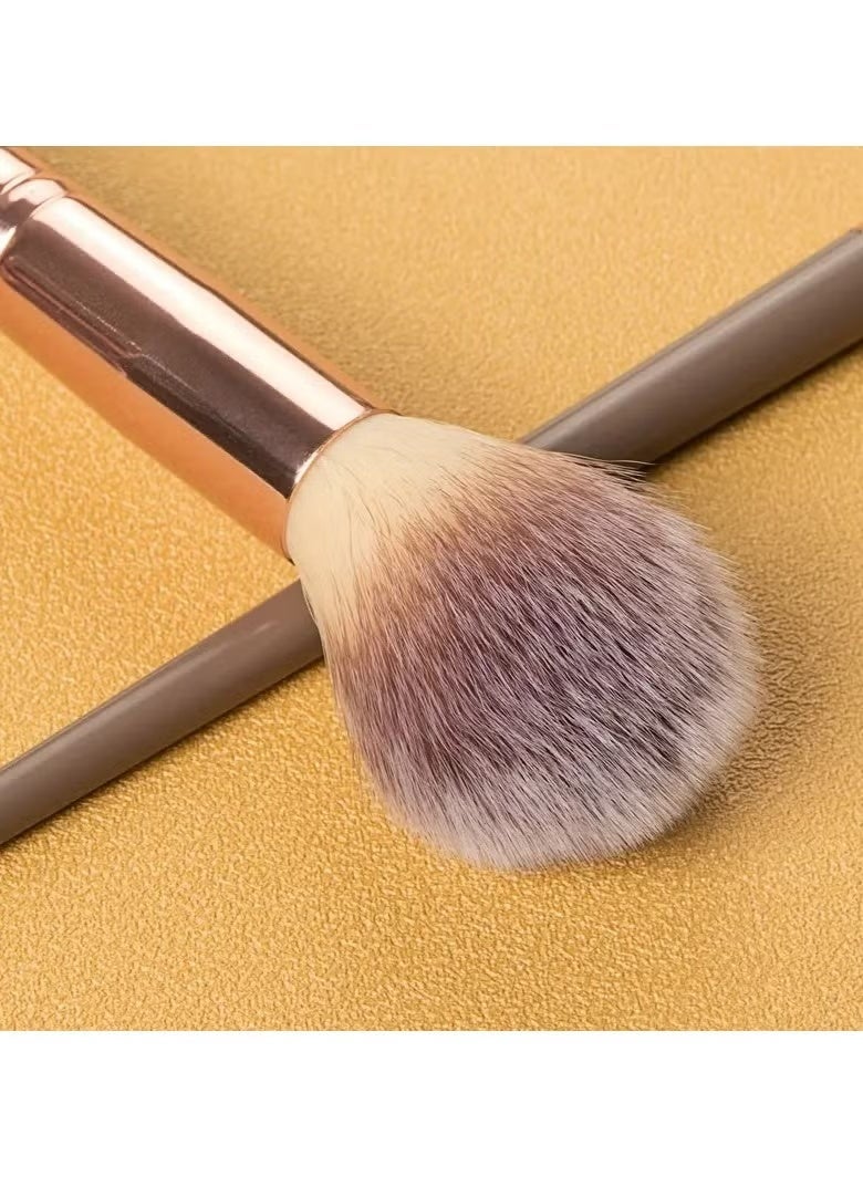 Gecomo Double Ended Foundation Makeup Brushes Perfect for Applying Liquid Powder and Concealer Multifunctional Face Contour Highlight Powdr Brush - Image 2