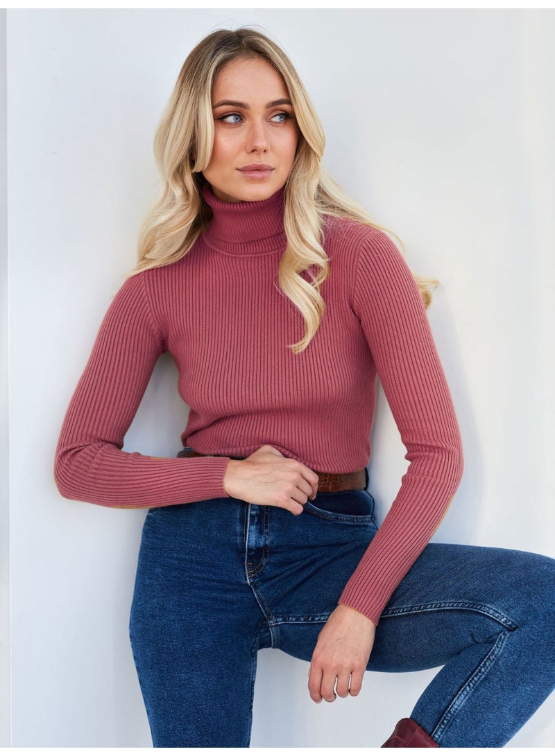 NIBEMINENT Bornladies Basic Turtleneck Women Sweaters Autumn Winter Tops Slim Women Pullover Knitted Sweater Jumper Soft Warm Pull - Image 2