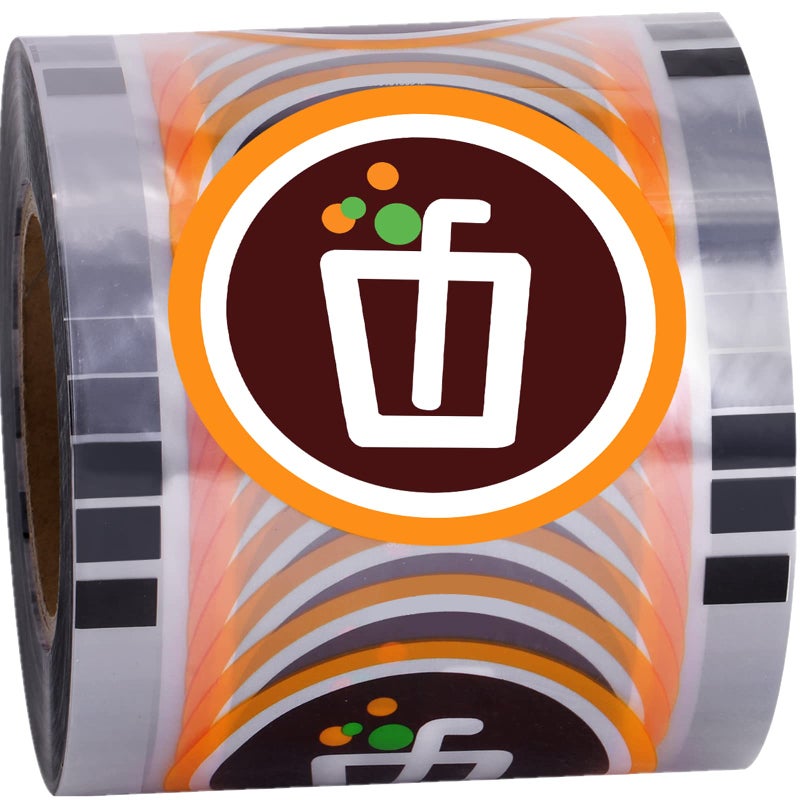 JIAWANSHUN JIAWANSHUN Cup Sealer Film Tea Cup Sealing Film for PP Cups 90105mm 355 4 3000PCS 
