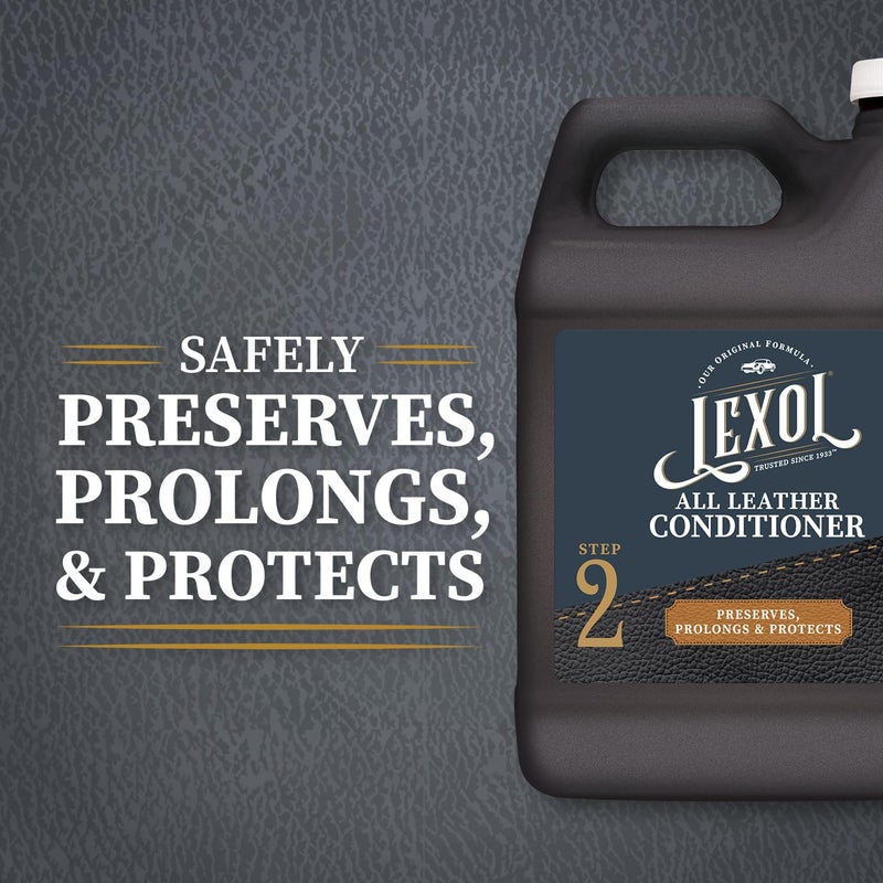 Lexol All Leather Conditioner that Preserves, Prolongs and Protects, 1-Liter - Image 2