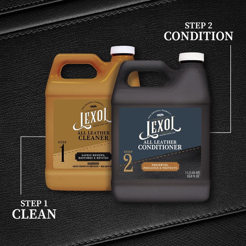 Lexol All Leather Conditioner that Preserves, Prolongs and Protects, 1-Liter - Image 3