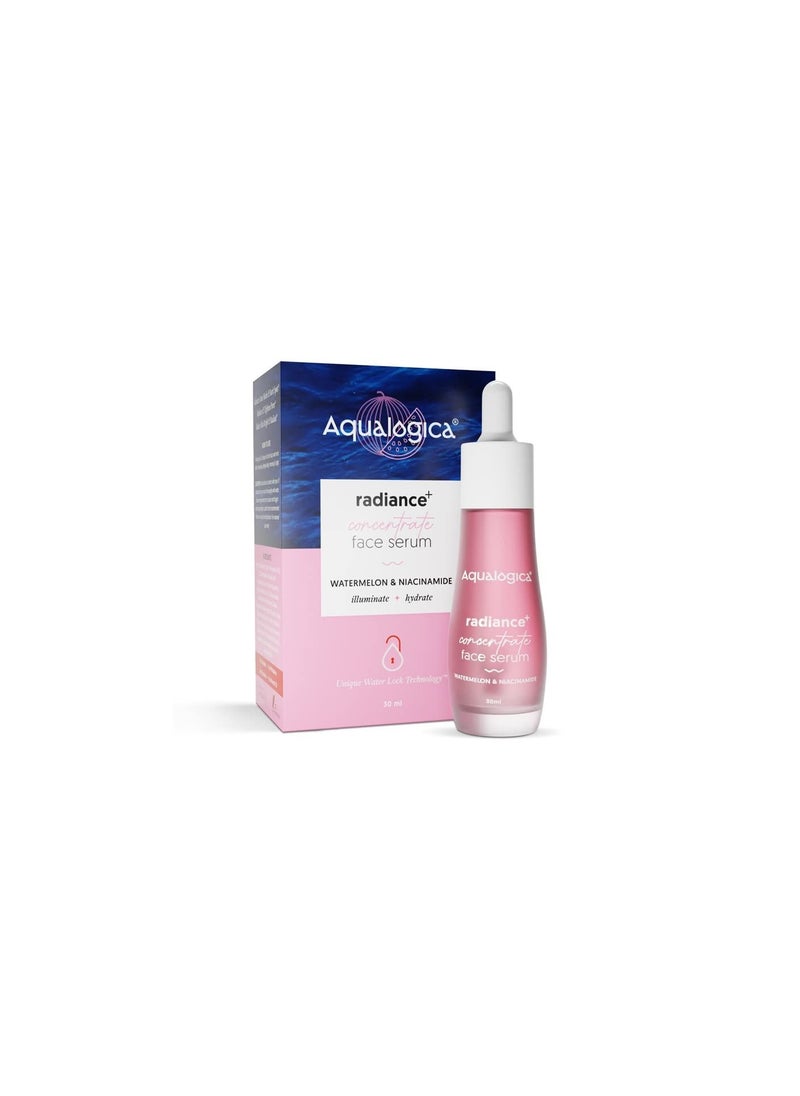 Aqualogica - Aqualogica Radiance+ Concentrate Face Serum With Watermelon & Niacinamide For Radiant Look, 30ml - Image 1