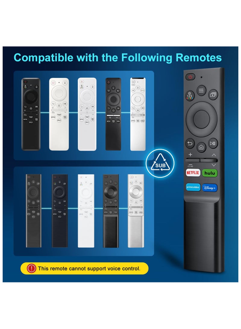 Anmi Samsung TV Remote Control Replacement 2024 - Universal Solar Powered Remote for All Samsung 4K 8K Neo QLED OLED TVs (Frame/Serif/Crystal UHD) - Image 2