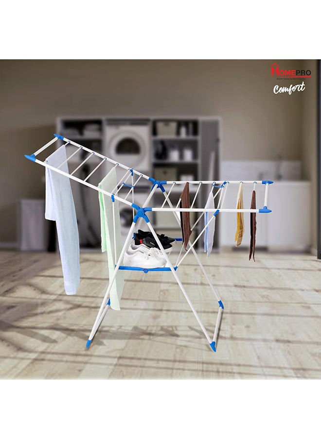 Home Pro - Home Pro Comfort 16M Clothes Drying Rack, Foldable and Portable - Image 1