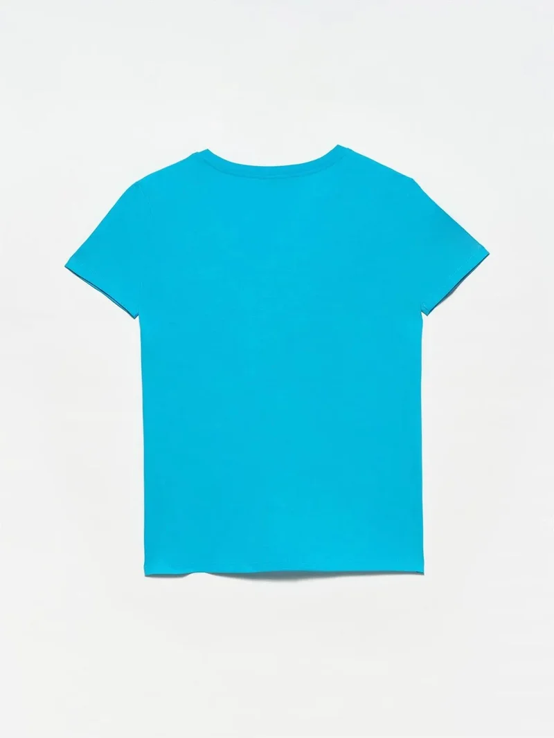 ديلفين Dilvin Women’s Cotton V-Neck T-Shirt