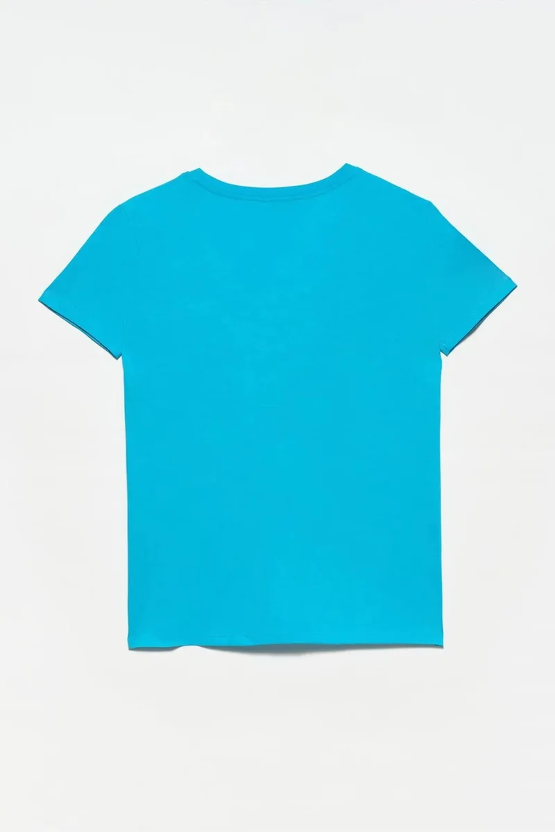 ديلفين DILVIN Women’s Cotton V-Neck T-Shirt