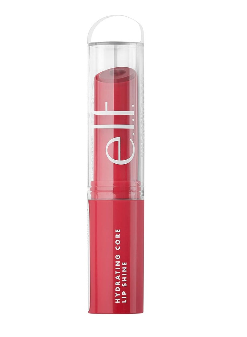 elf Hydrating Core Lip Shine, Sheer Tinted Lip Balm 2.8G Lovely - Image 4