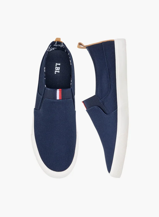 ال بي ال من شو اكسبرس Men Canvas Loafers with Pull Tab