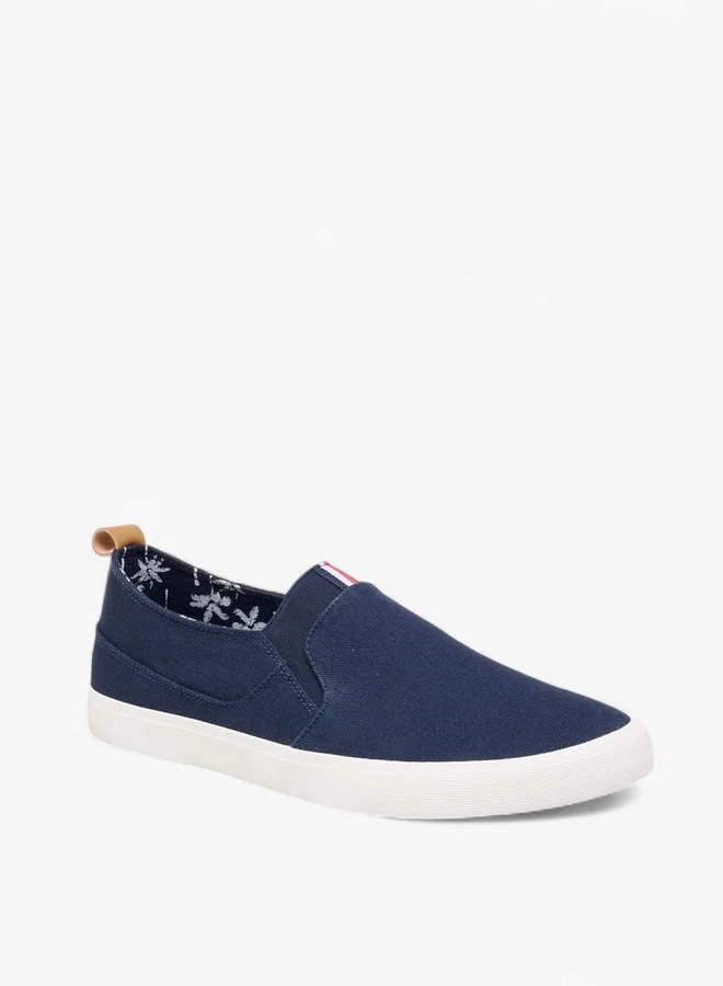 ال بي ال من شو اكسبرس Men Canvas Loafers with Pull Tab