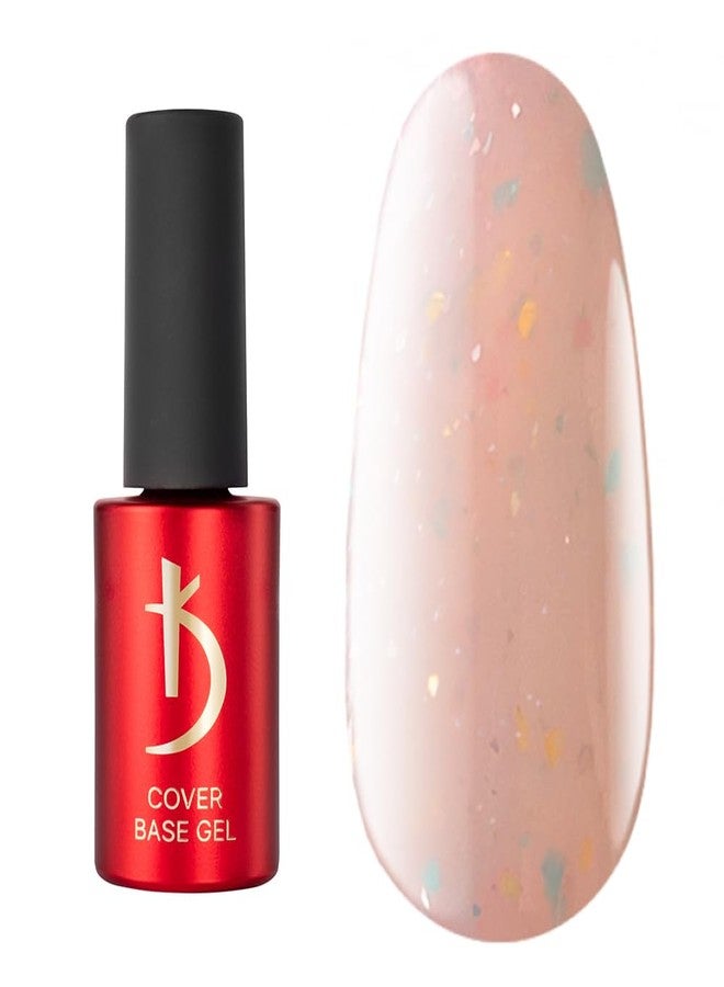 kodi professional Cover Base Flake 7ml. manicure Color Camouflage Gel LED/UV Nail Coat Soak Off (Cover Base Flake 12, 7ml) - Image 1