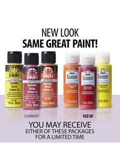 FolkArt 4035 Enamel Paint, 2 Ounce, Clear Medium  - Image 2