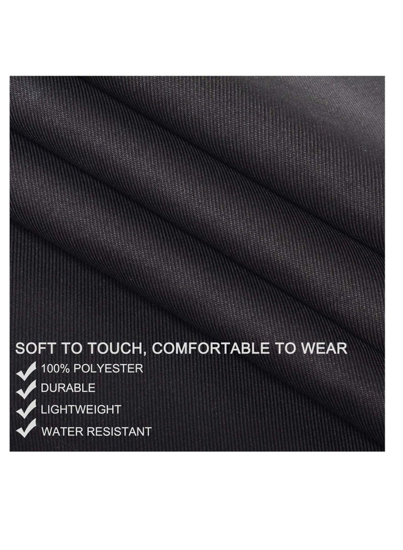 KASTWAVE Waitress Aprons 2 Pack Waist Half Apron with 3 Pockets Waterproof - Image 3