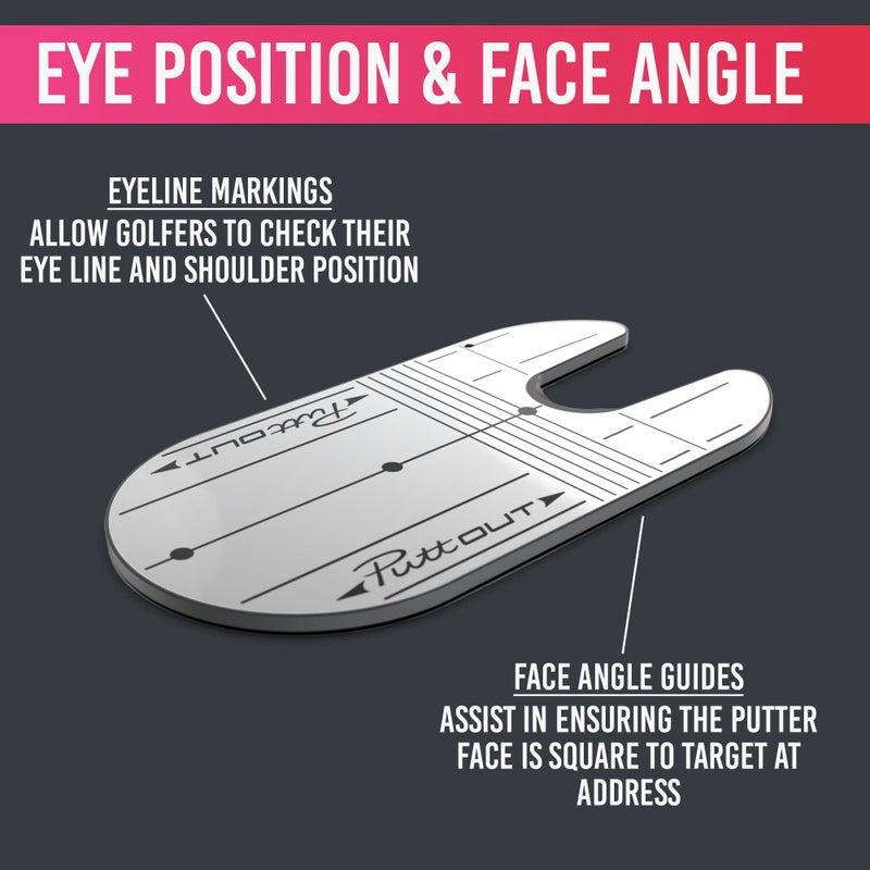 PuttOUT Compact Putting Mirror - Image 5