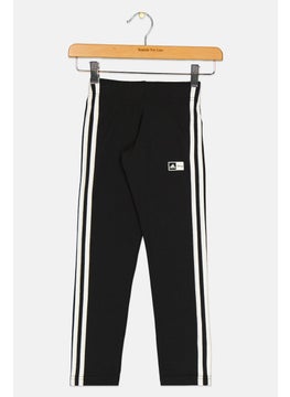 Adidas Adidas x Disney Kids Girl Brand Logo Pull On Leggings, Black  - Image 2
